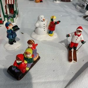 Snow Village - Snow Kid’s Set if 4 (In original box)